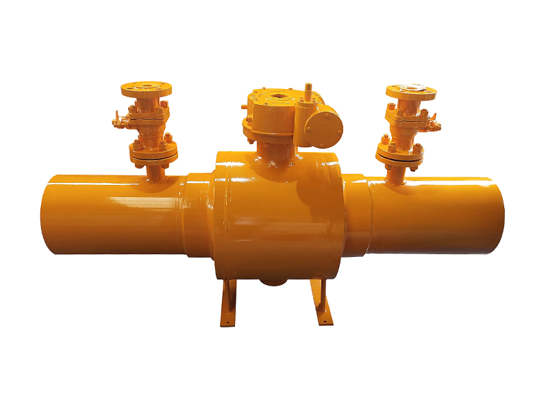 All-welded ball valve